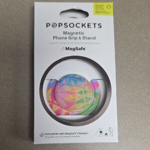 PopSocket Magnetic Phone Grip & Stand - Pink and Green